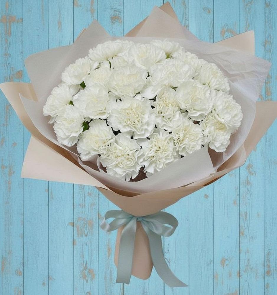 Букет цветов из: Гвоздики в Комаричах