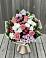 Букет цветов из: Альстромерии, Гвоздики, Розы и Хризантемы в Комаричах