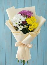 Букет цветов из:  Хризантемы в Комаричах