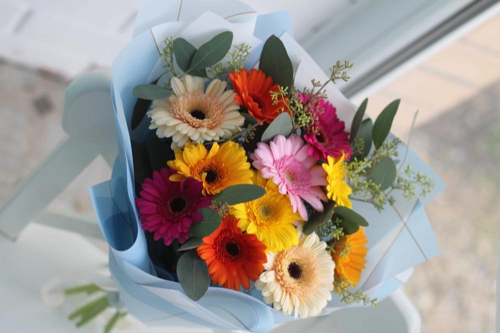 Букет цветов из: Герберы в Комаричах