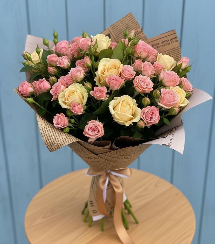 Букет цветов из: Розы в Комаричах