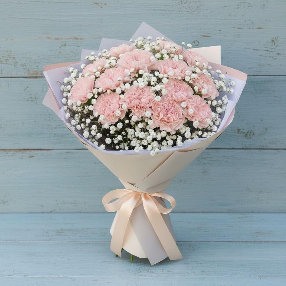 Букет цветов из: Гвоздики в Комаричах