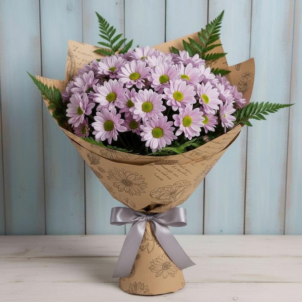 Букет цветов из: Хризантемы в Комаричах