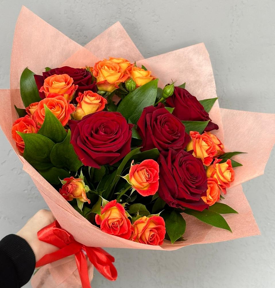 Букет Любовь и восторг в Комаричах