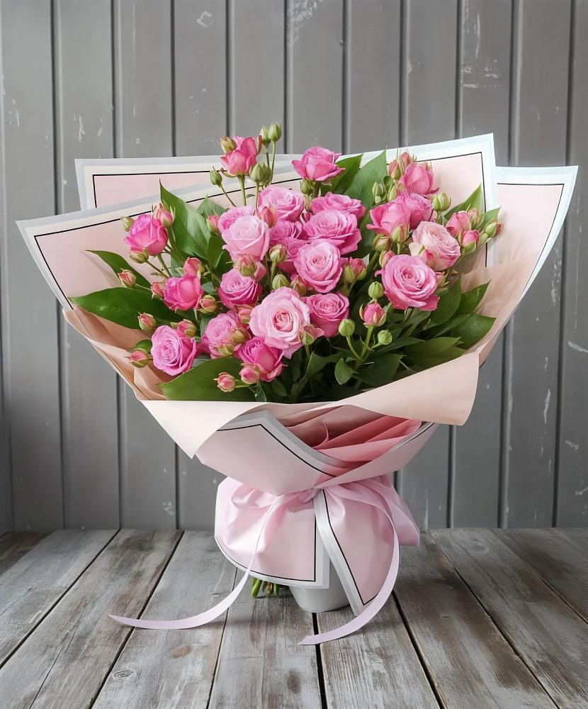 Букет Розовый кустик в Комаричах