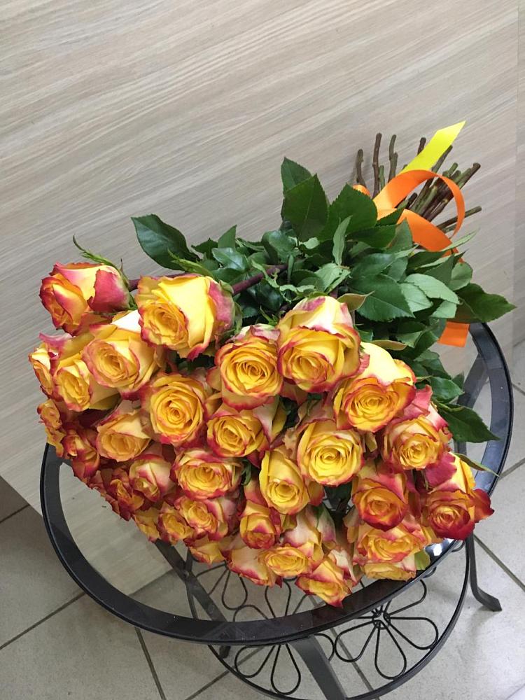 Букет Желтые розы в Комаричах