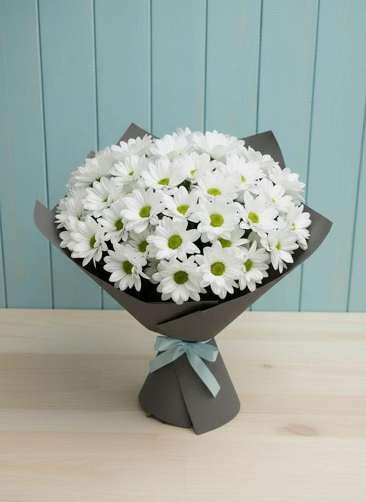 Букет цветов из: Хризантемы в Комаричах