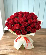 Букет 29 Красных роз в Комаричах