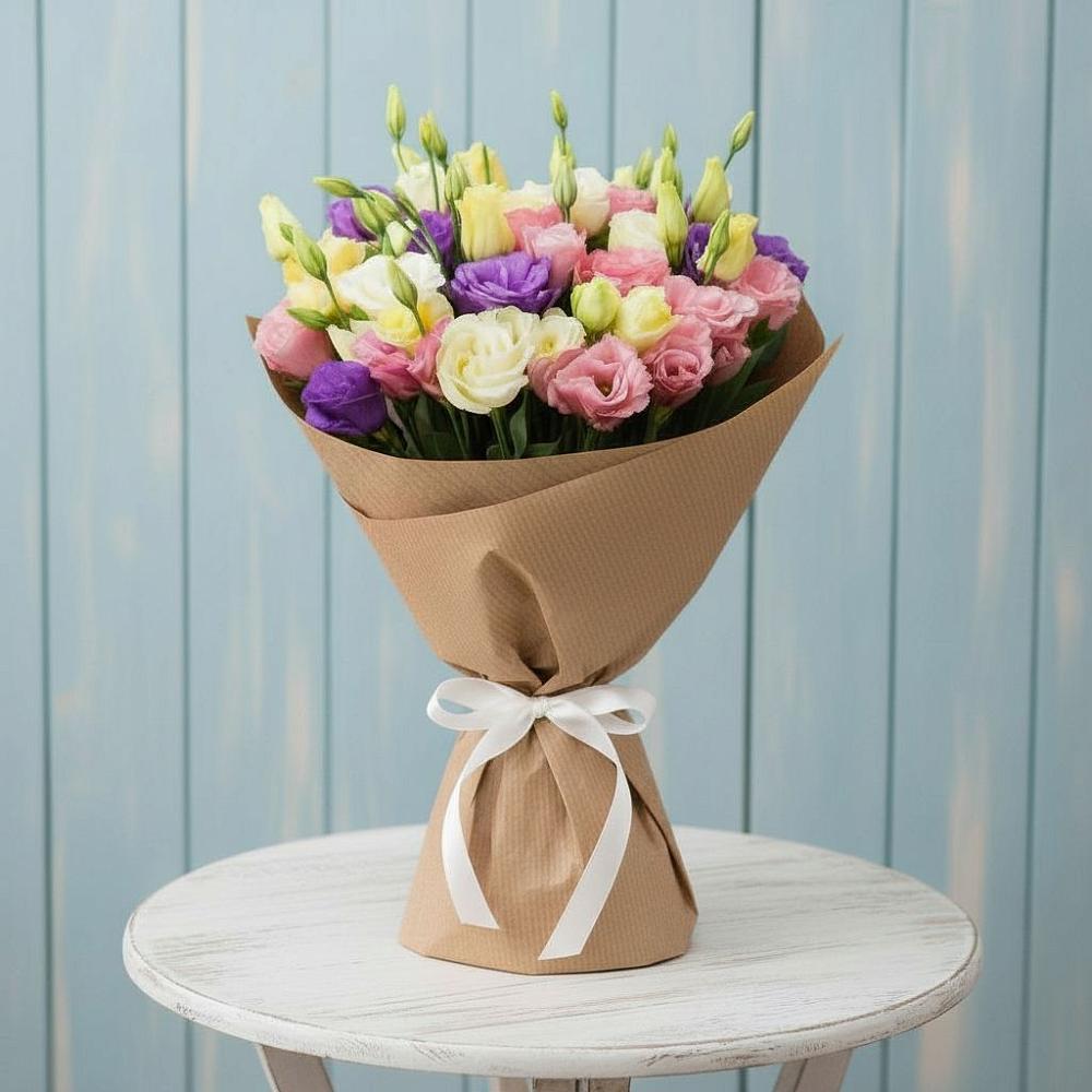 Букет цветов из: Лизиантусы в Комаричах