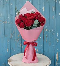 Букет цветов из:  Розы в Комаричах