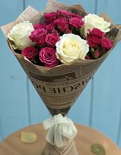 Букет цветов из:  Розы в Комаричах