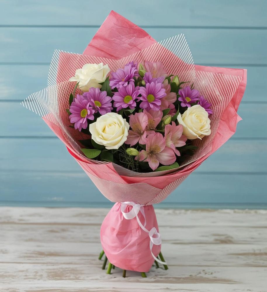 Букет цветов из: Герберы в Комаричах