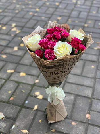 Букет цветов из: Розы в Комаричах