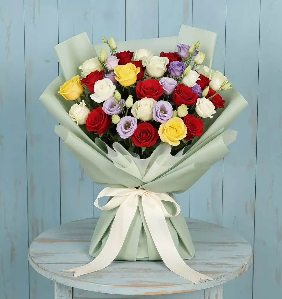 Букет цветов из: Розы в Комаричах