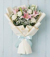 Букет цветов из:  Лилии в Комаричах