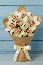 Букет цветов из:  Орхидеи и Розы в Комаричах